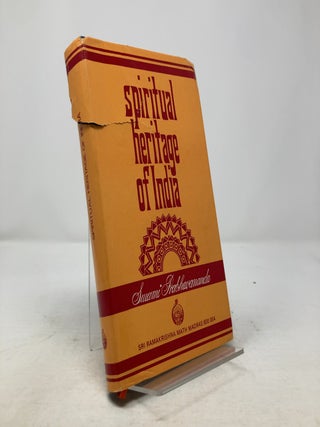 Item #334974 Spiritual Heritage of India. Swami Prabhavananda