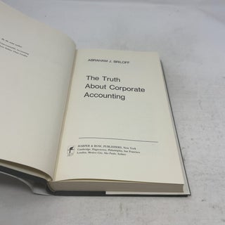 The Truth About Corporate Accounting
