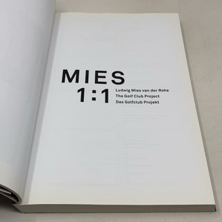 Ludwig Mies van der Rohe: Mies 1:1, Das Golfklub-Projekt in Krefeld