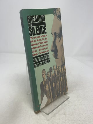 Item #339586 Breaking the Silence. Walter Laqueur