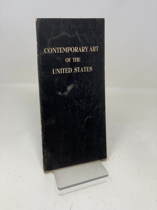 Item #341563 Contemporary Art of the United States. Multiple Authors