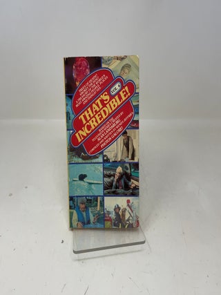 Item #342255 That's Incredible Vol 6. Multiple Authors