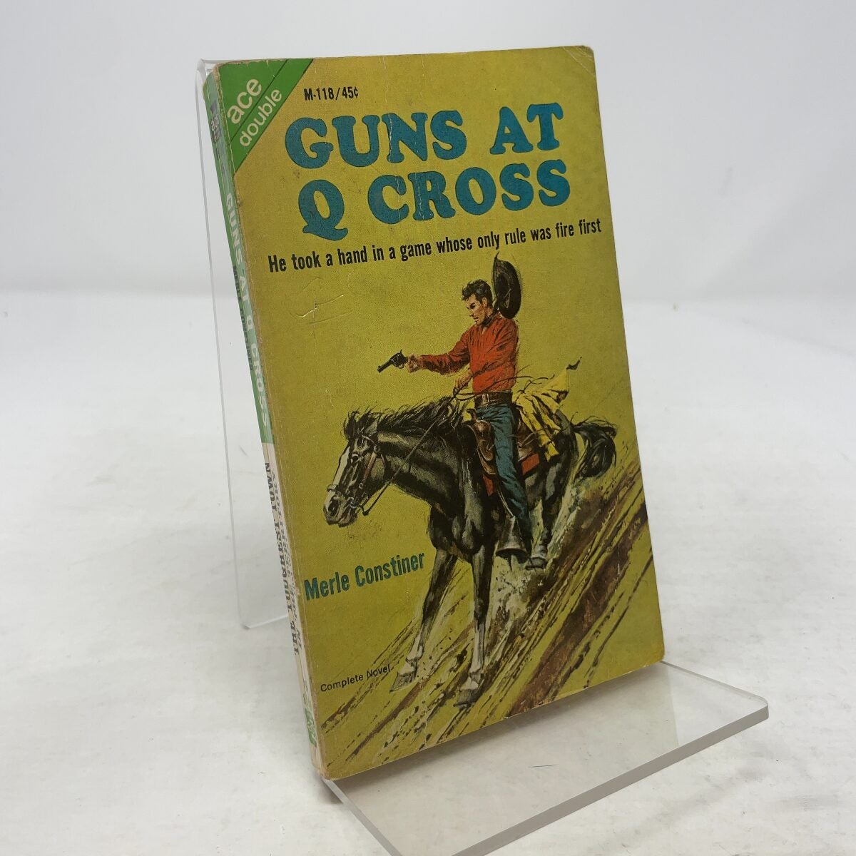 Guns at Q Cross / The Toughest Town in the Territory : Double Novel ...