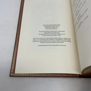 Nine Greek Dramas (Easton Press Harvard Classics Eliot Edition Deluxe Fine Leather Binding Millennium Edition)