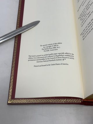 Epic and Saga: Beowulf, The Song of Roland, The Destruction of Da Derga's Hostel, The Story of the Volsungs and Niblungs (Easton Press Harvard Classics Eliot Edition Deluxe Fine Leather Binding Millennium Edition)
