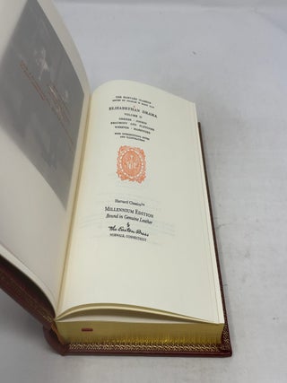 Elizabethan Drama Volume II: Dekker, Jonson, Beaumont and Fletcher, Webster,(Easton Press Harvard Classics Eliot Edition Deluxe Fine Leather Binding Millennium Edition) Massinger