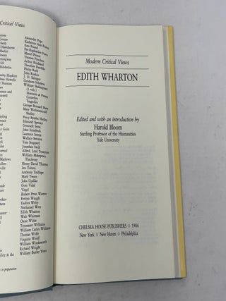 Edith Wharton (Bloom's Modern Critical Views)