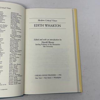 Edith Wharton (Bloom's Modern Critical Views)