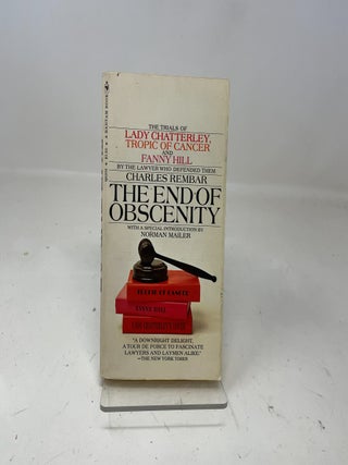Item #348141 The End of Obscenity. Norman Mailer