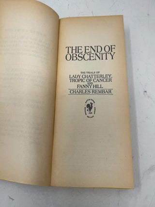 The End of Obscenity