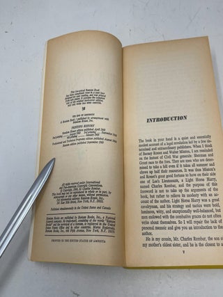 The End of Obscenity