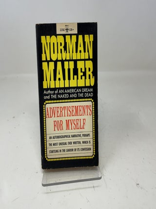 Item #350186 Advertisements for Myself. Norman Mailer