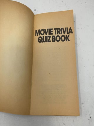 Movie Trivia Quiz Book