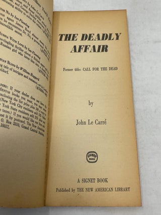 The Deadly Affair