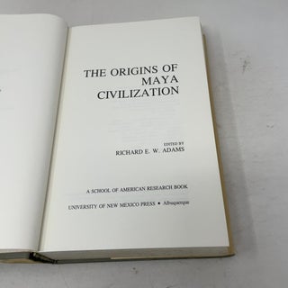 The Origins of Maya civilization