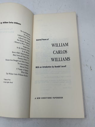 William Carlos Williams Selected Poems