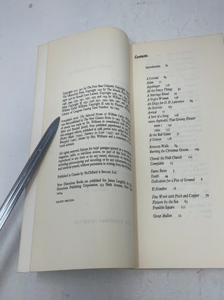 William Carlos Williams Selected Poems