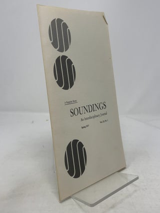 Item #355937 Soundings: An Interdisciplinary Journal. Anthony Brandt