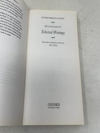 Selected Writings