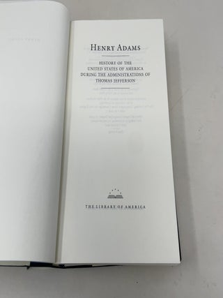 History of the United States of America During the Administrations of Thomas Jefferson