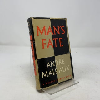 Item #364483 Man's Fate. Andre Malraux
