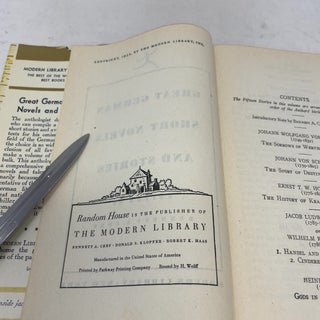 Great German Short Novels and Stories