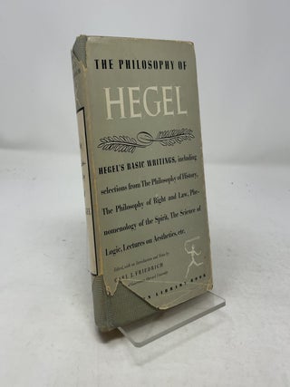 Item #364652 The Philosophy of Hegel. Carl J. Friedrich