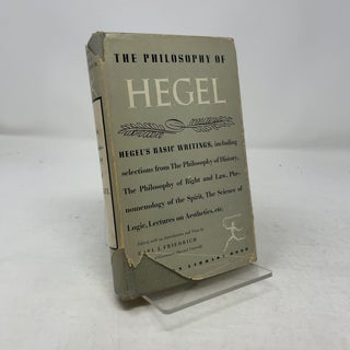 Item #364652 The Philosophy of Hegel. Carl J. Friedrich