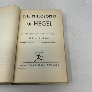 The Philosophy of Hegel