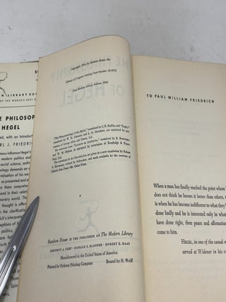 The Philosophy of Hegel