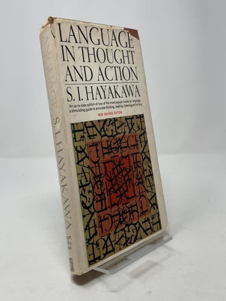 Item #365010 Language in Thought and Action. S. I. Hayakawa