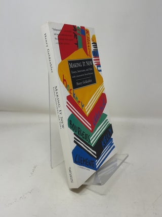 Item #367161 Making It New: Essays, Interviews, and Talks. Henry Geldzahler