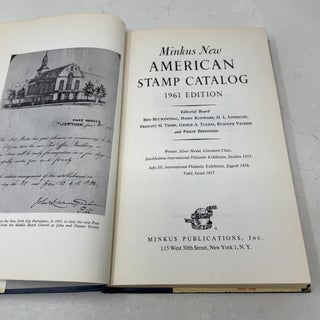 Minkus New American Stamp Catalog 1961 Edition