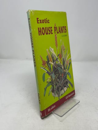Item #367373 Exotic House Plants. Alfred Byrd Graf