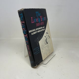 Item #368196 The Lively Years, 1920-1973. Brooks Atkinson, Albert Hirschfeld