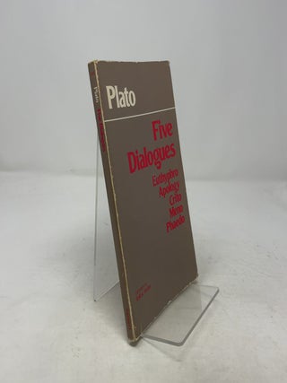 Item #368860 Plato: Five Dialogues. Plato