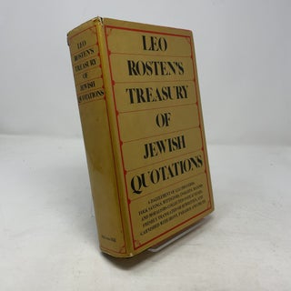 Item #369037 Leo Rosten's Treasury of Jewish Quotations. Leo Rosten