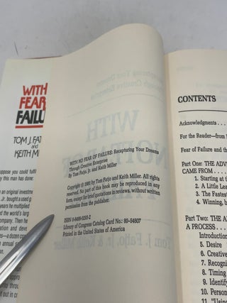 With no fear of failure: Recapturing your dreams through creative enterprise