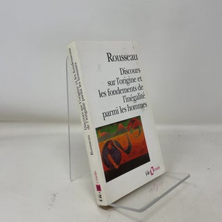 Item #370614 Discours Sur L'Origine Et Les Fondements De L'Inegalite Parmi Les Hommes....