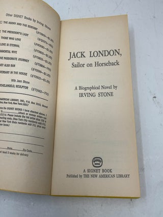 Jack London, Sailor on Horseback