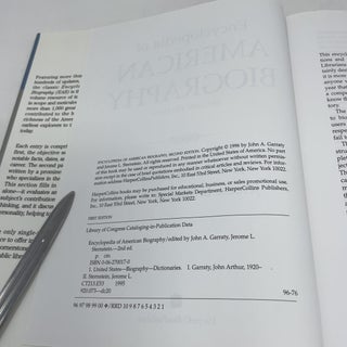 Encyclopedia of American Biography: In-Depth Profiles of Over 1,000 Prominent Americans