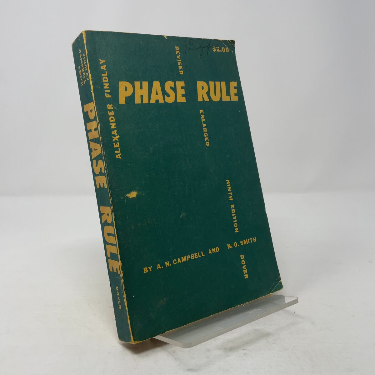 The Phase Rule: And Its Applications | Alexander Findlay | FIRST THUS