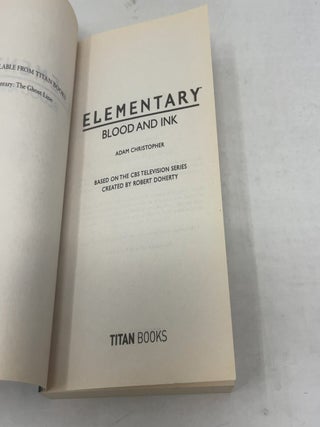 Elementary: Blood and Ink