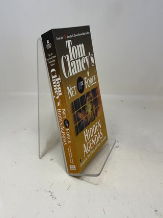 Item #373919 Hidden Agendas (Tom Clancy's Net Force, Book 2). Steve Perry