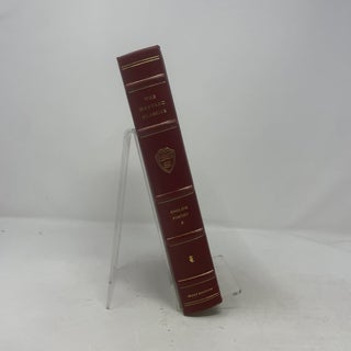 English Poetry Volume III - From Tennyson to Whitman (Harvard Classics)