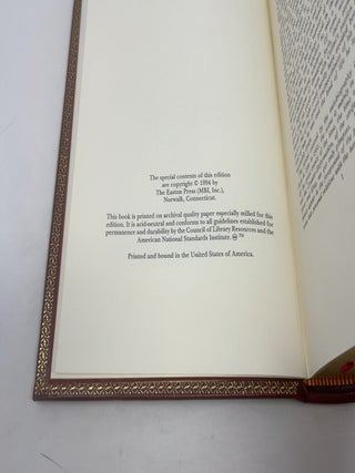 The Autobiography of Benvenuto Cellini (Easton Press Harvard Classics Eliot Edition Deluxe Fine Leather Binding Millennium Edition)