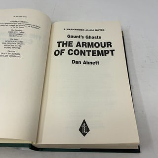 The Armour of Contempt (Gaunt's Ghosts) (Warhammer)