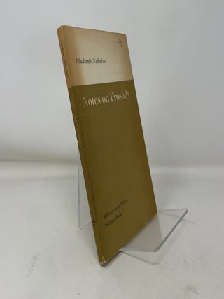 Item #376727 Notes on Prosody. Vladimir Nabokov