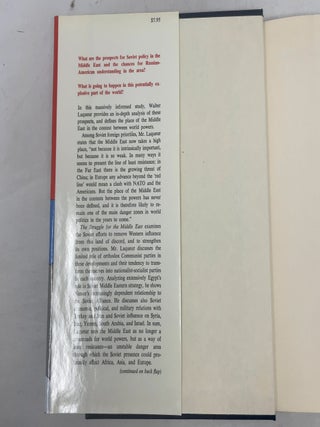 The Struggle for the Middle East: The Soviet Union in the Mediterranean 1958-1968