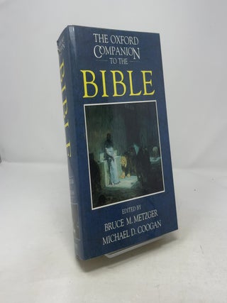 Item #379240 The Oxford Companion to the Bible. Bruce M. Metzger, Michael D. Coogan